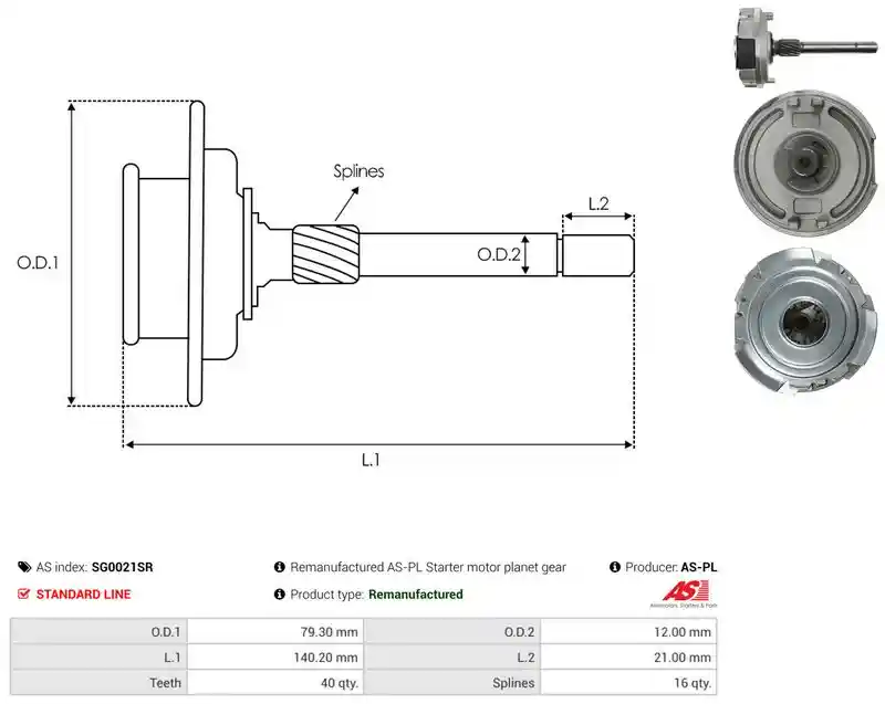 AS-PL SG0021SR