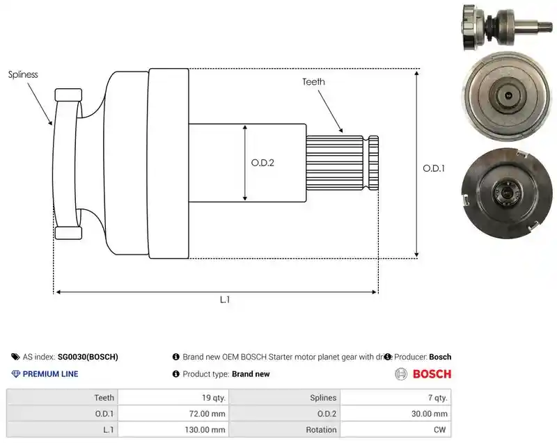 AS-PL SG0030(BOSCH)