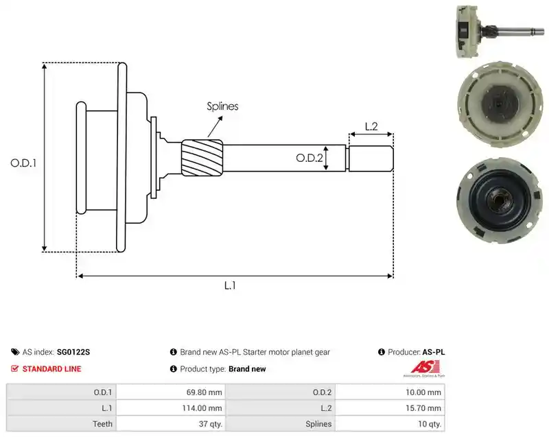 AS-PL SG0122S