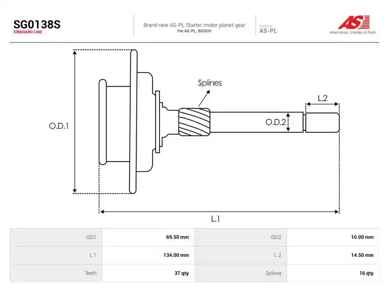 AS-PL SG0138S