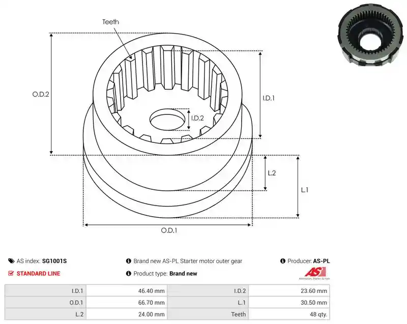 AS-PL SG1001S