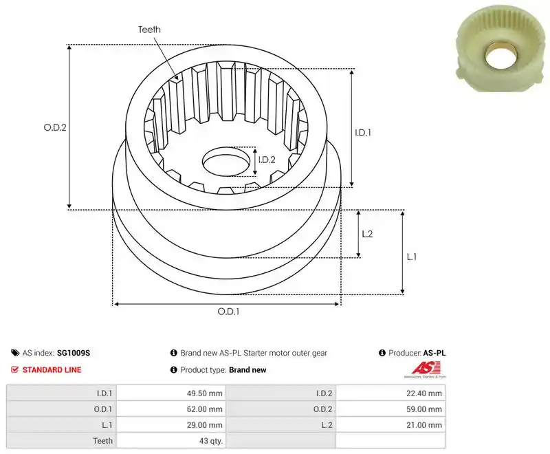 AS-PL SG1009S