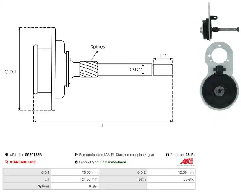 AS-PL SG3018SR