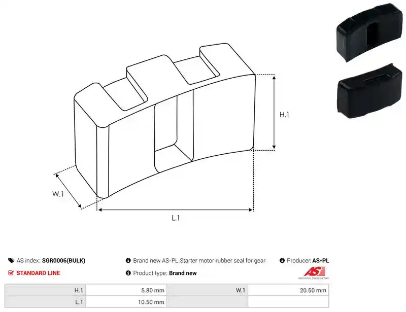 AS-PL SGR0006(BULK)