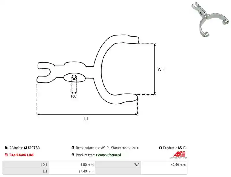 AS-PL SL5007SR