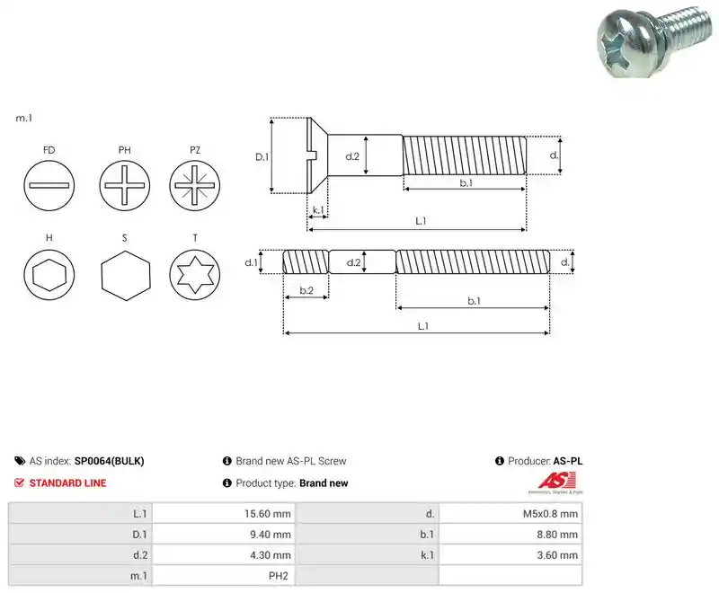 AS-PL SP0064(BULK)