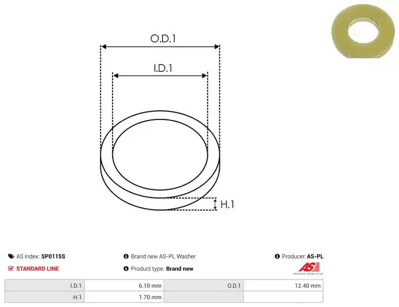 AS-PL SP0115S