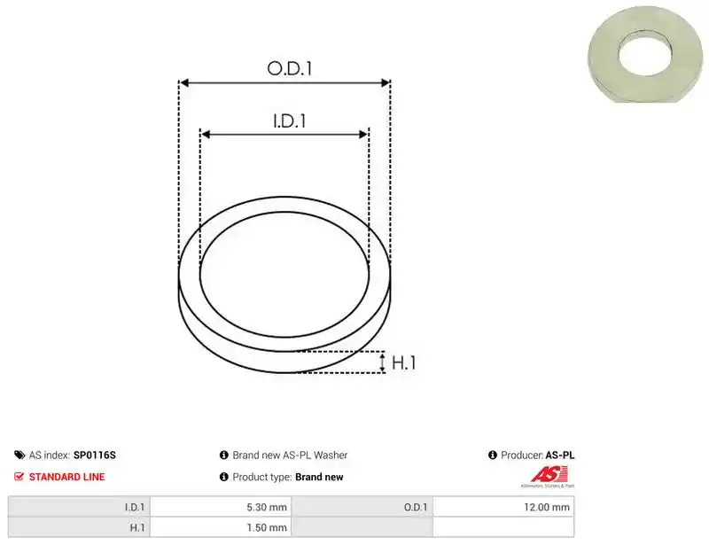AS-PL SP0116S