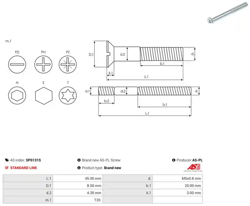 AS-PL SP0131S