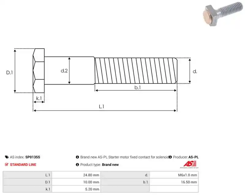 AS-PL SP0135S