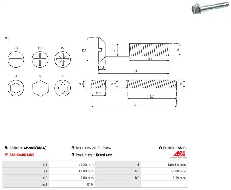 AS-PL SP2003(BULK)