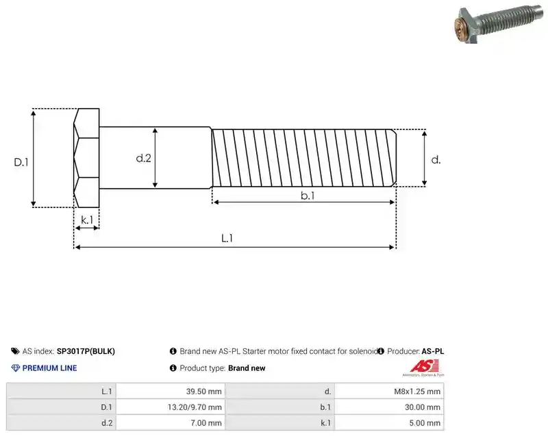 AS-PL SP3017P(BULK)