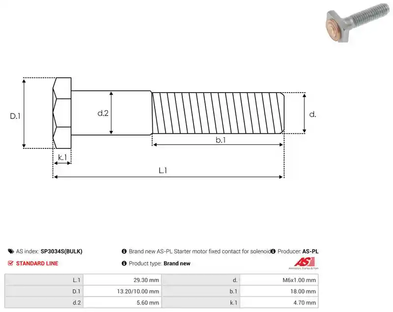 AS-PL SP3034S(BULK)