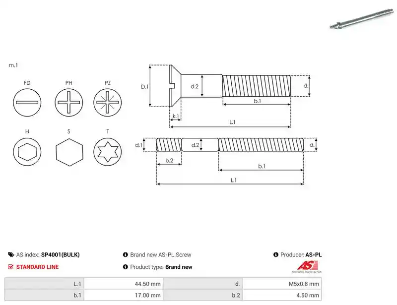 AS-PL SP4001(BULK)
