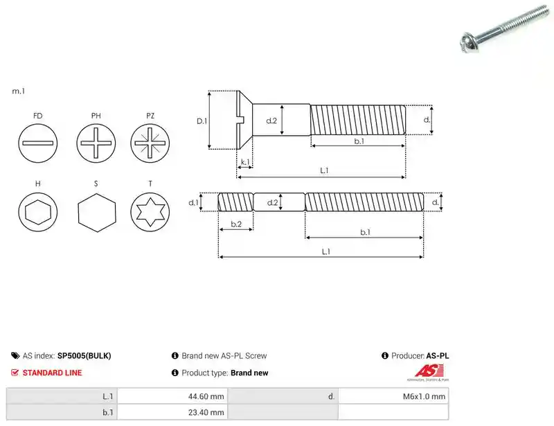 AS-PL SP5005(BULK)