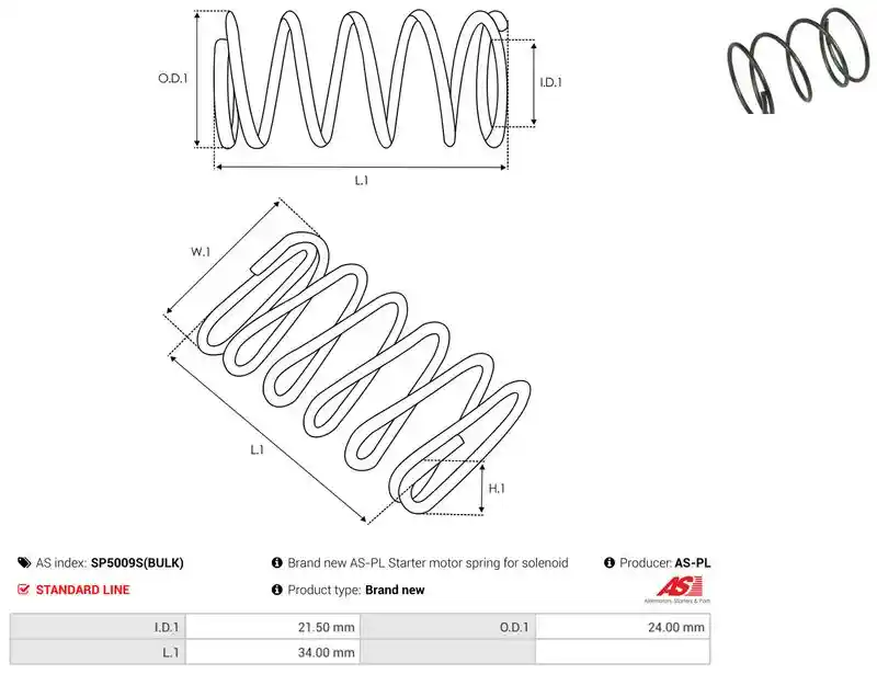 AS-PL SP5009S(BULK)