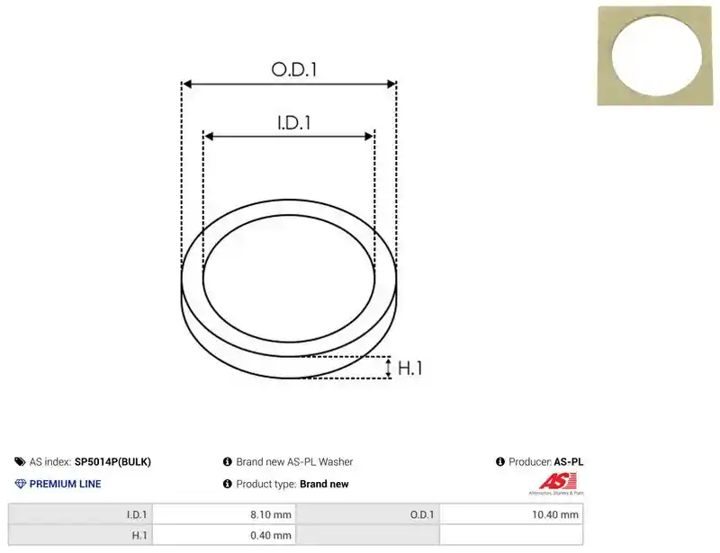 AS-PL SP5014P(BULK)