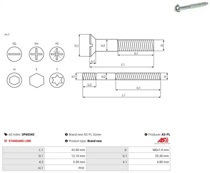 AS-PL SP6034S