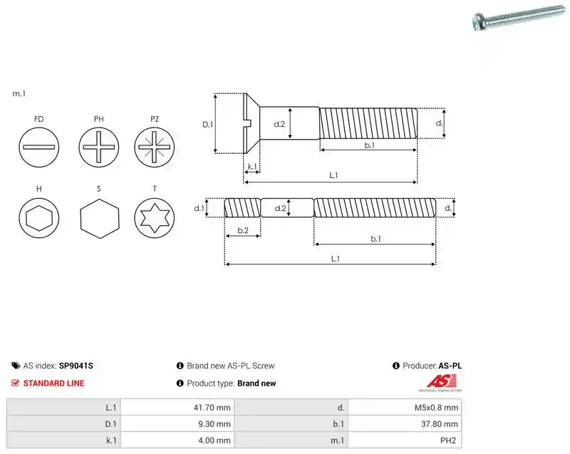 AS-PL SP9041S