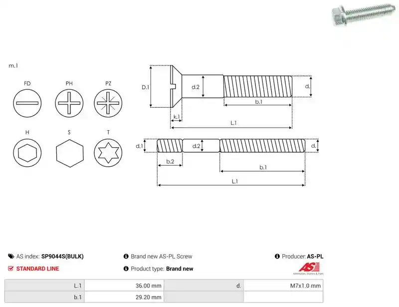 AS-PL SP9044S(BULK)