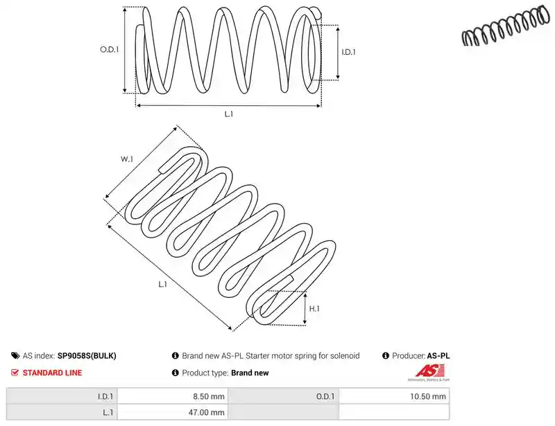 AS-PL SP9058S(BULK)