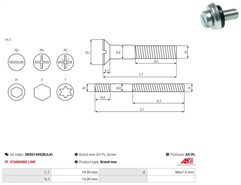 AS-PL SRS0149S(BULK)