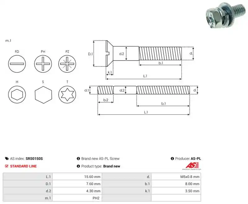 AS-PL SRS0150S