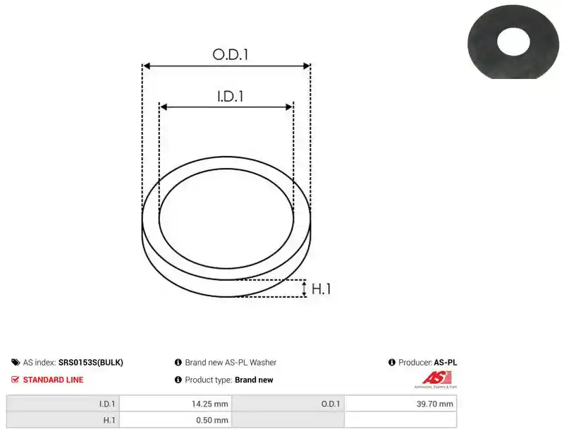 AS-PL SRS0153S(BULK)
