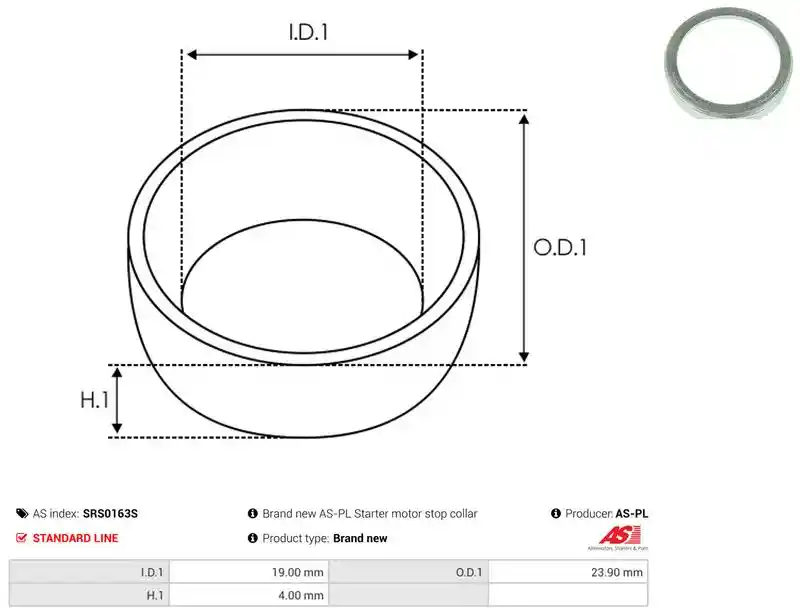 AS-PL SRS0163S