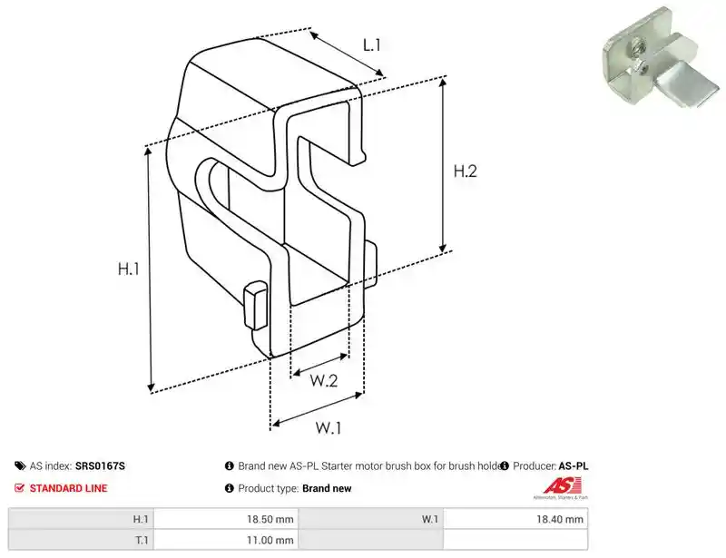 AS-PL SRS0167S