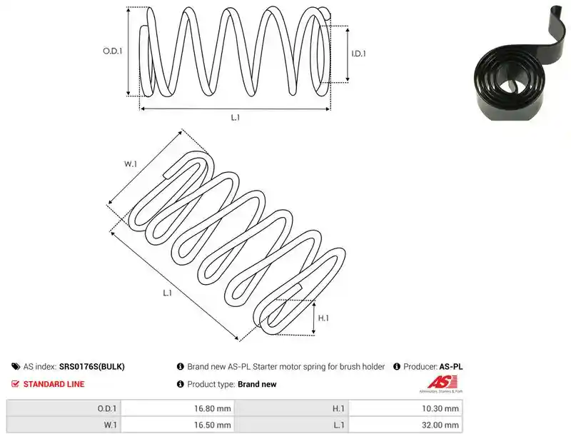 AS-PL SRS0176S(BULK)