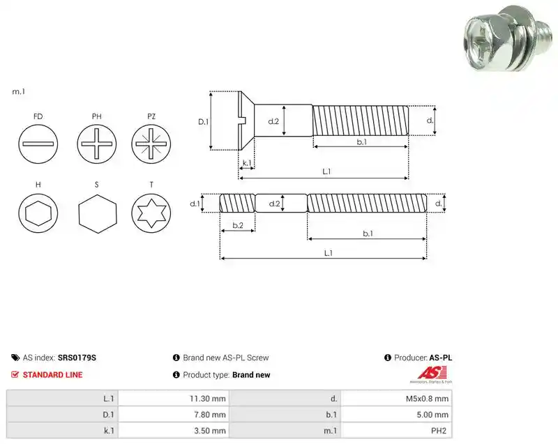 AS-PL SRS0179S