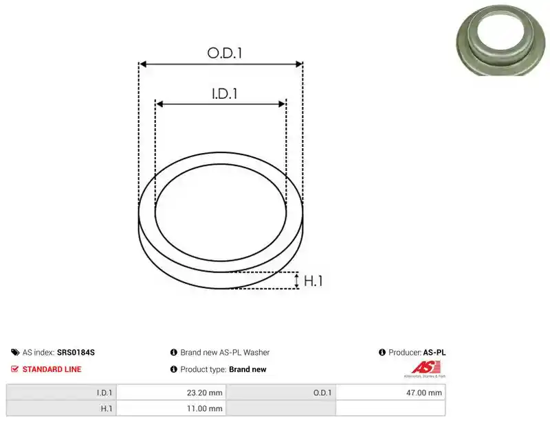 AS-PL SRS0184S
