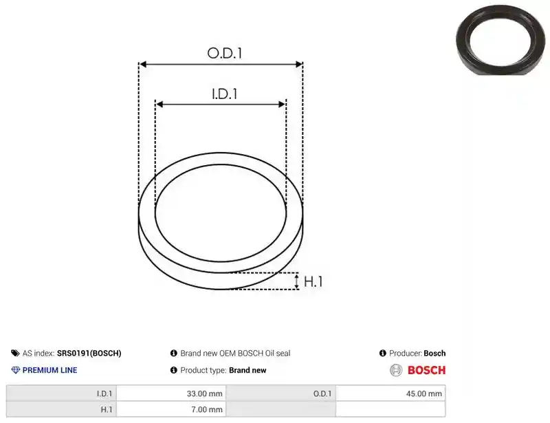 AS-PL SRS0191(BOSCH)