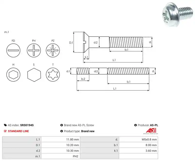 AS-PL SRS0194S