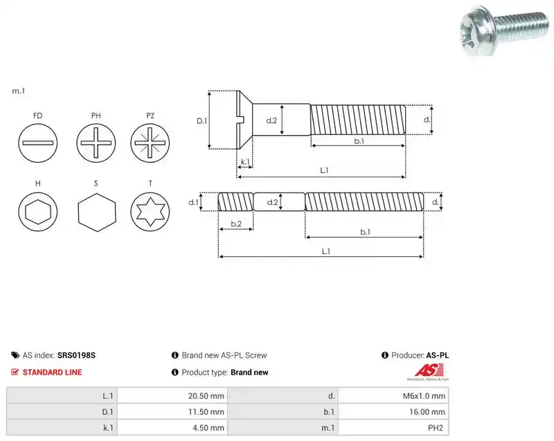 AS-PL SRS0198S