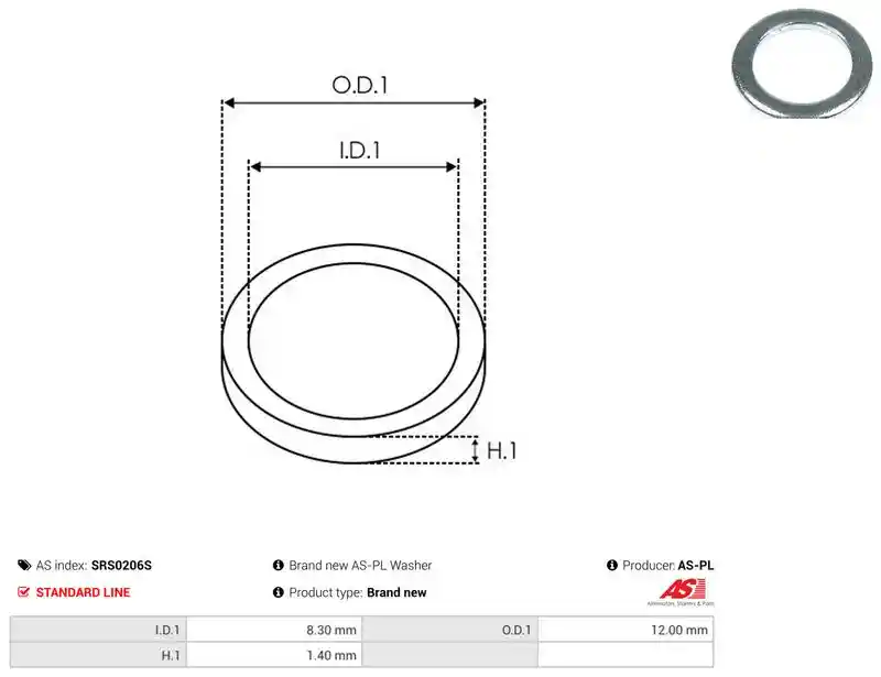 AS-PL SRS0206S