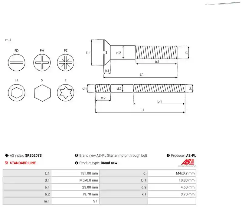 AS-PL SRS0207S