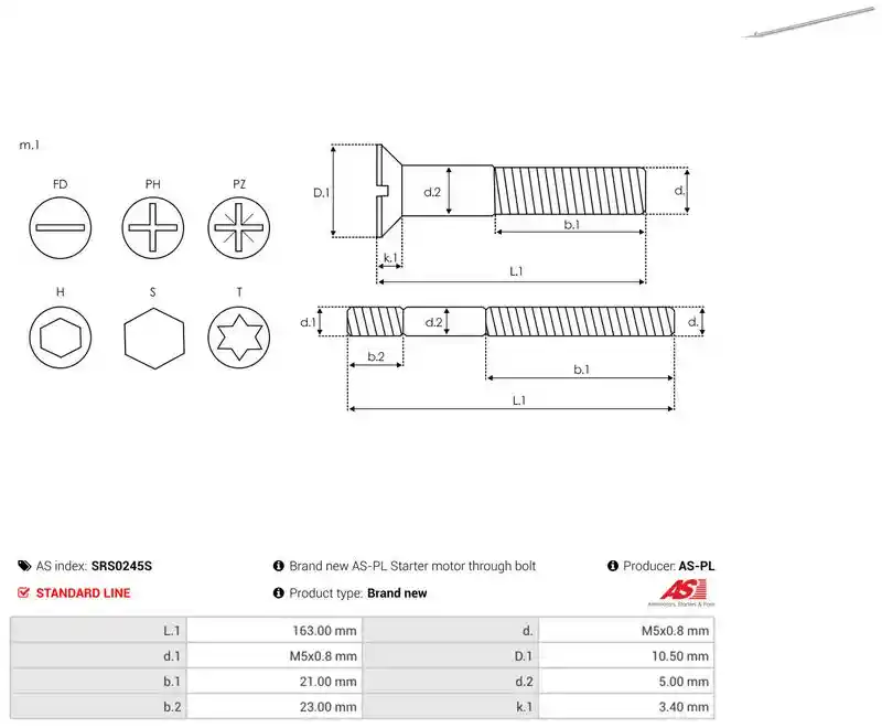 AS-PL SRS0245S