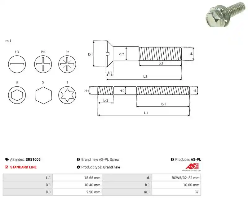 AS-PL SRS1005
