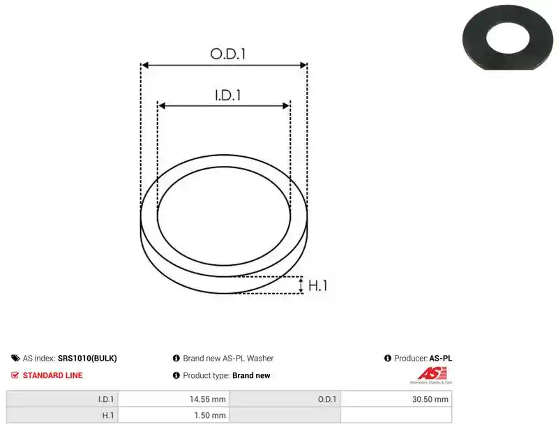 AS-PL SRS1010(BULK)