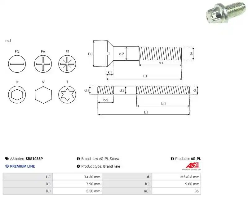 AS-PL SRS1038P