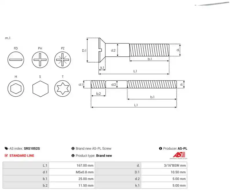 AS-PL SRS1052S