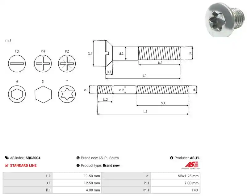 AS-PL SRS3004