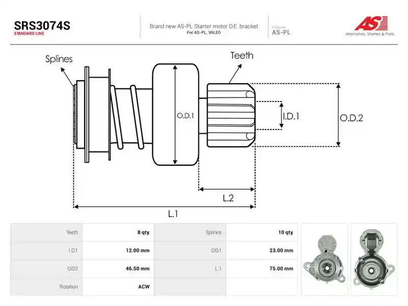 AS-PL SRS3074S