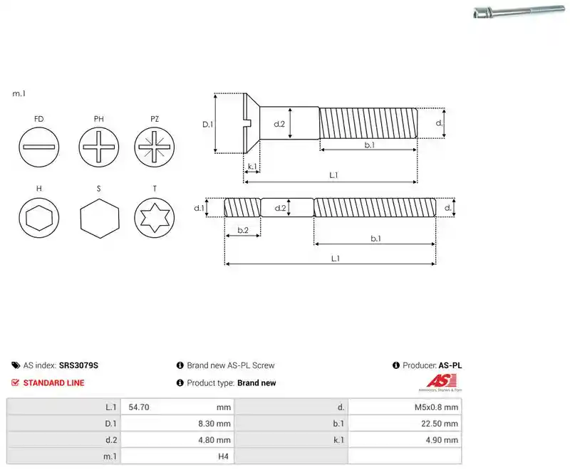 AS-PL SRS3079S