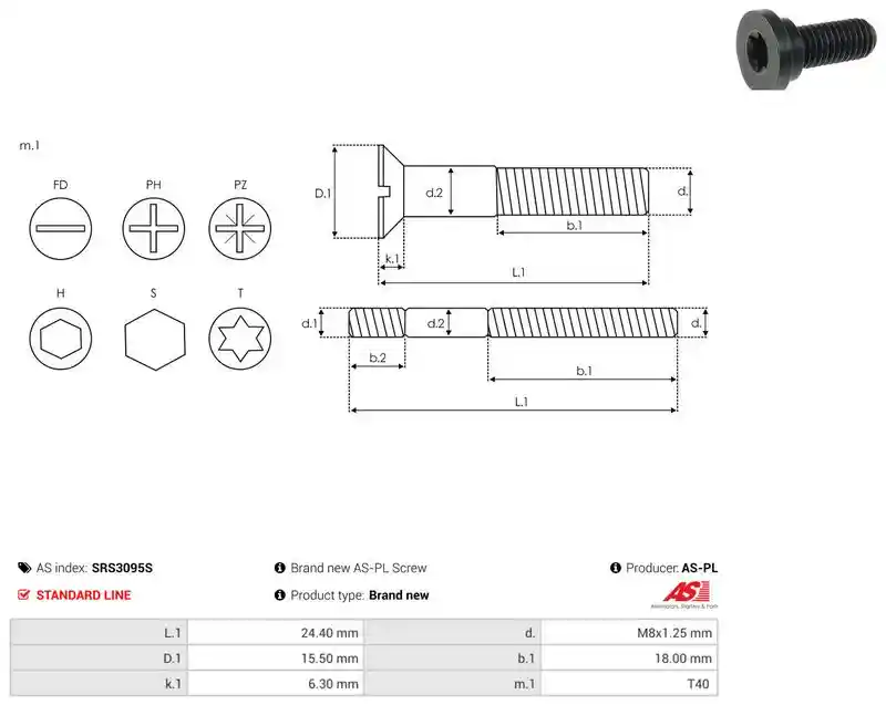 AS-PL SRS3095S