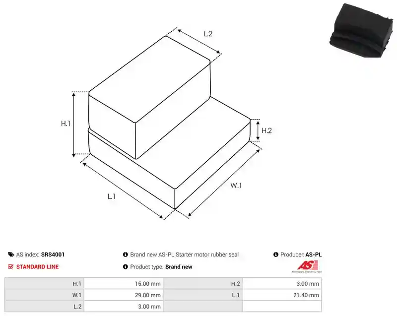 AS-PL SRS4001