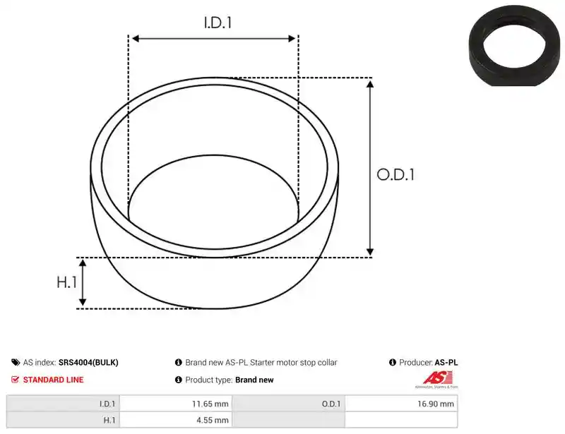 AS-PL SRS4004(BULK)