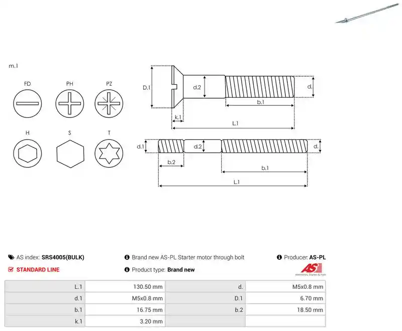 AS-PL SRS4005(BULK)